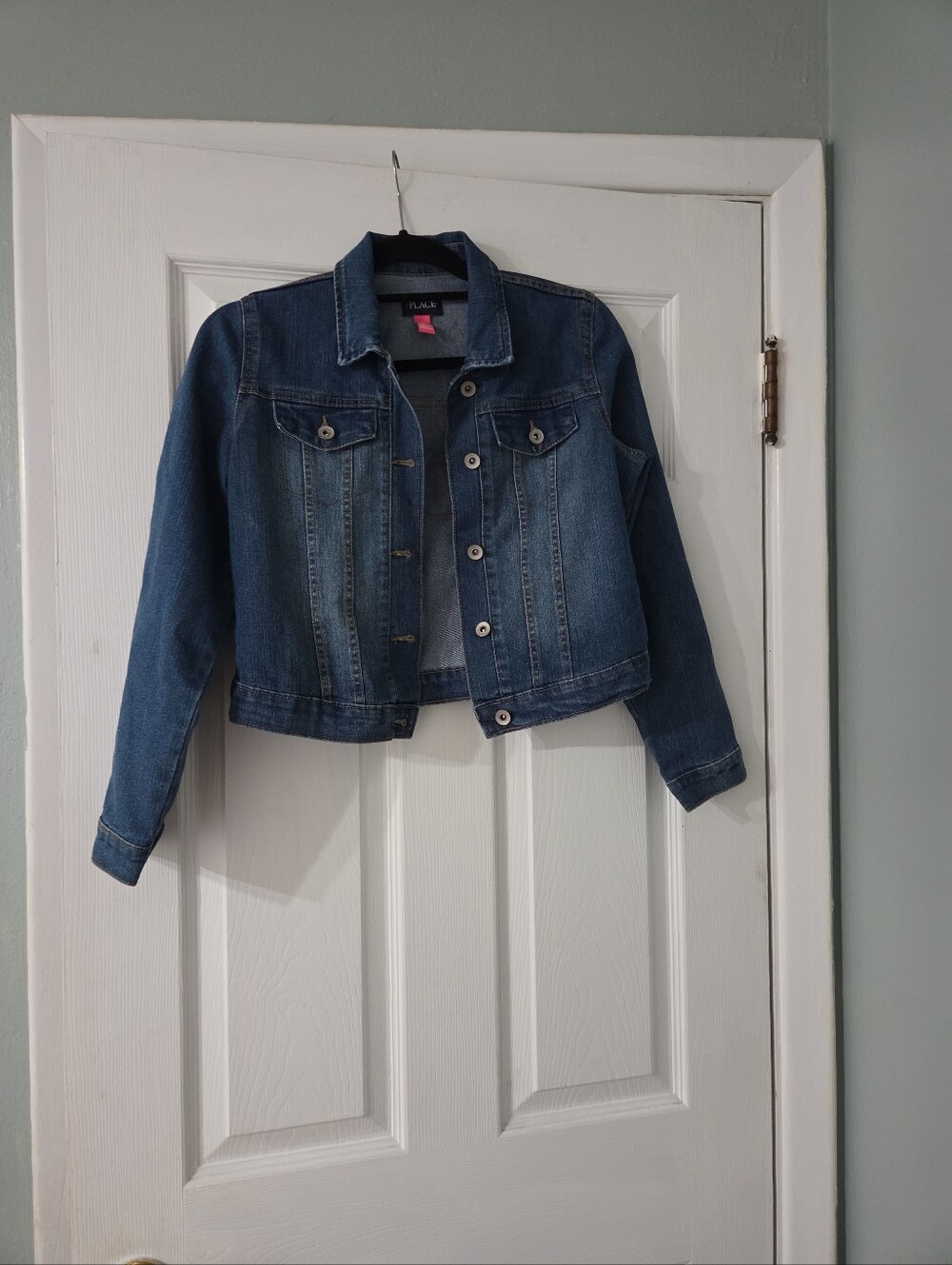 Place Girls Blue Denim Jean Jacket. 14